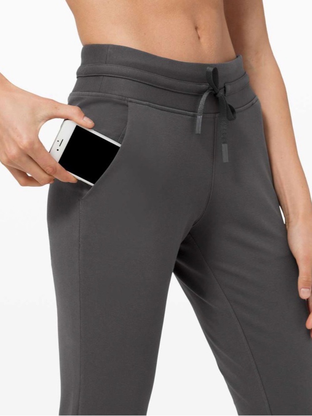 lululemon athletica Ready to Fleece Jogger in Graphite Grey - Picture 4 of 16